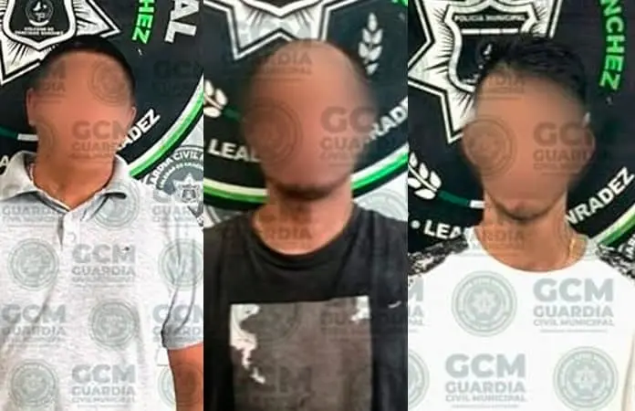 Arrestan en Soledad a tres presuntos agresores