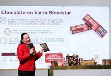 Polémica en redes por el chocolate del bienestar de Claudia Sheinbaum