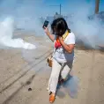 Reyerta durante redada en California