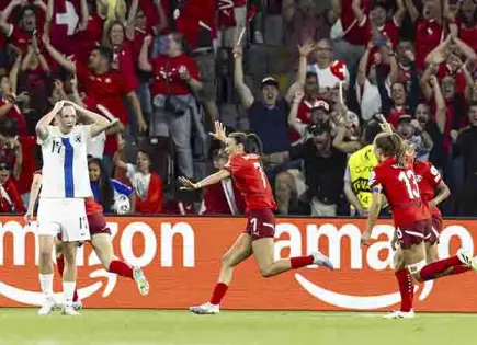 Suiza logra gol tardío y empata con Finlandia
