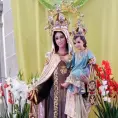 Celebran festividad de Virgen del Carmen