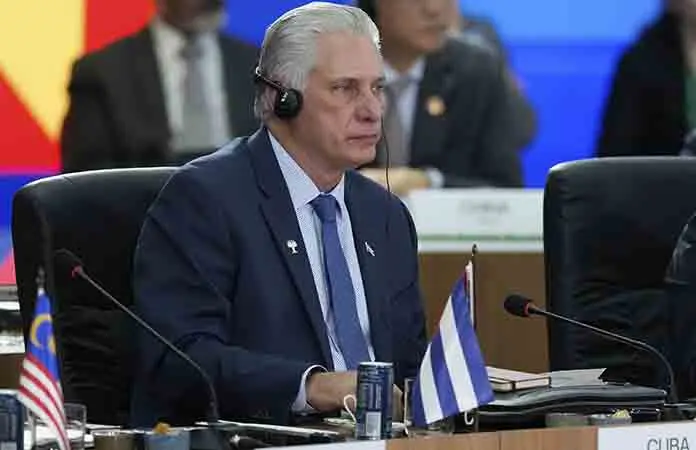 EU restrige la visa al presidente Díaz-Canel