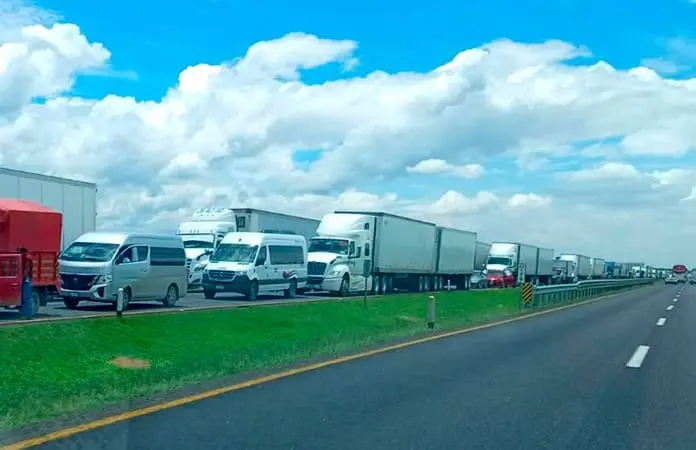 Obras en la 57´paralizan  el tráfico