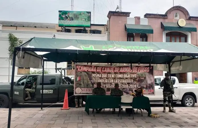 Por concluir campaña de canje de armas