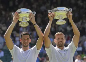 Julian Cash y Lloyd Glasspool hacen historia al ganar Wimbledon