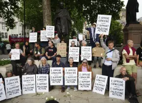 Manifestantes detenidos en Reino Unido por apoyo a Palestine Action tras prohibición