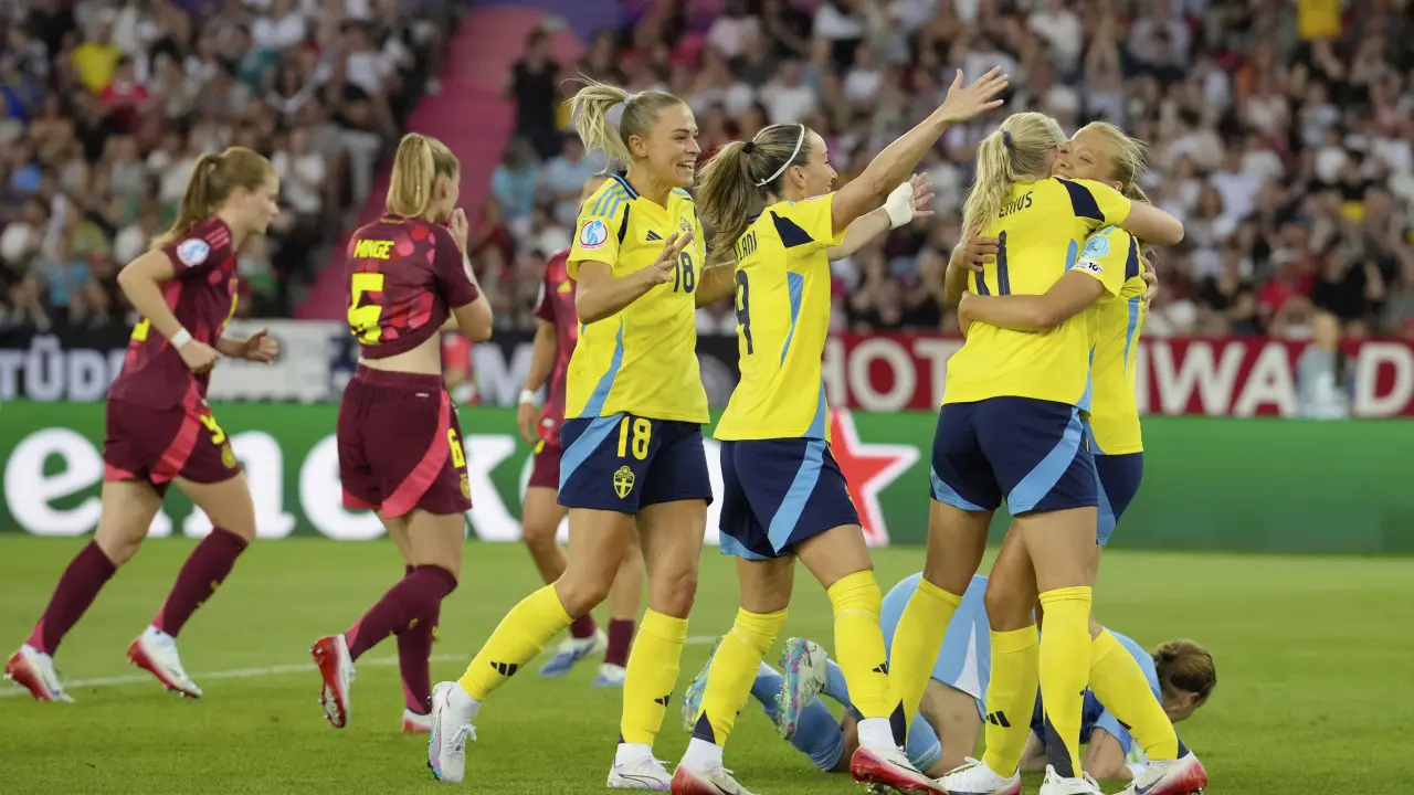 Suecia arrasa con Alemania y asegura liderato en Eurocopa Femenina