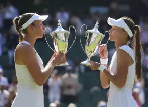 Remontada emocionante: Kudermetova y Mertens se coronan en Wimbledon
