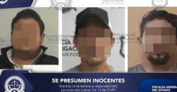 Detienen a tres por robo de mercancía valuada en 200 mil pesos