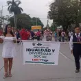 Poca asistencia en la marcha gay