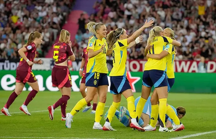 Por 1ra. vez, Suecia aplasta a Alemania