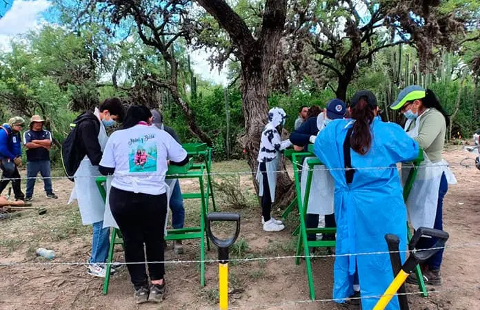 Hallan presunto sitio de exterminio en Matehuala