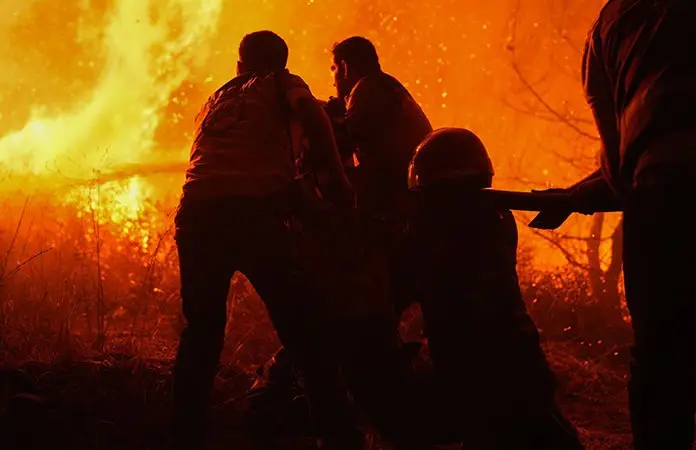 El fuego en noroccidente sirio está “bajo control”