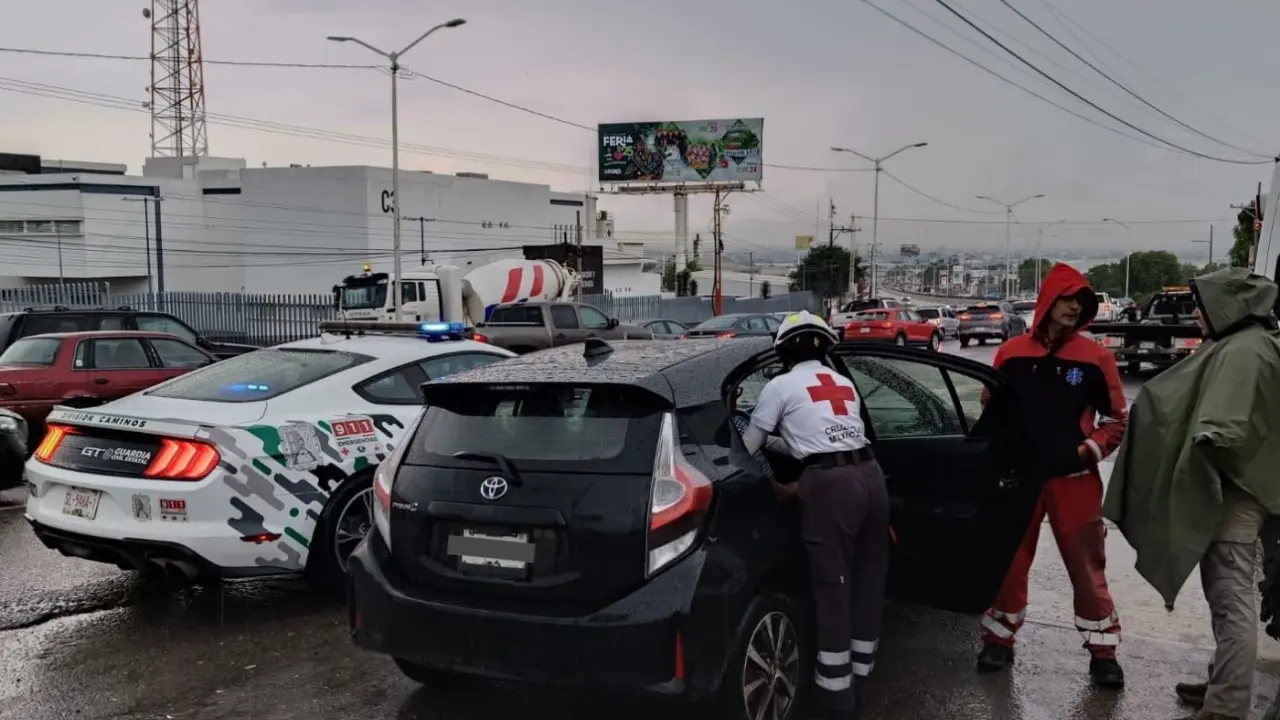 Conductor choca en Circuito Potosí tras un infarto