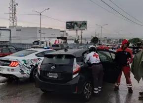 Conductor choca en Circuito Potosí tras un infarto