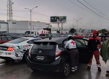 Conductor choca en Circuito Potosí tras un infarto