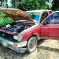 Desvalijada, incautan camioneta robada