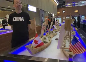 Exportaciones de China suben 5.8%