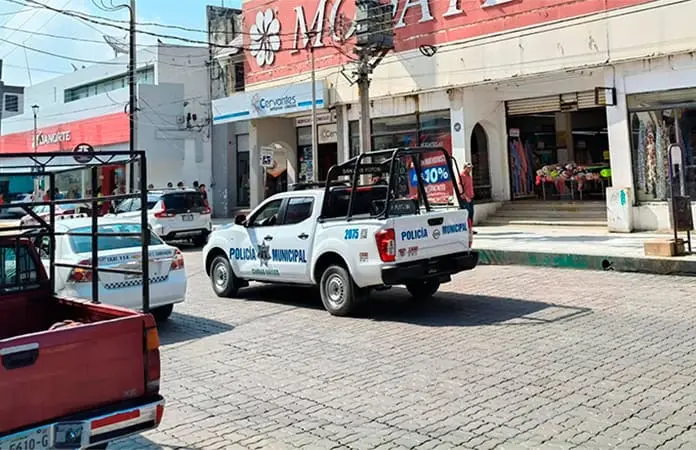 Incidente en pleno centro, a balazos