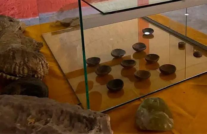 Roban piezas arqueológicas de museo