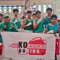 Todo un éxito cuadrangular de boxeo juvenil