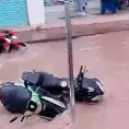 Tormenta inunda la ciudad provoca severos daños