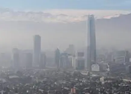 Alerta en Chile por aire contaminado