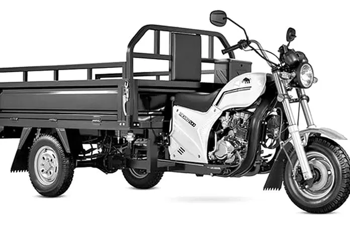 Motocarro para basura
