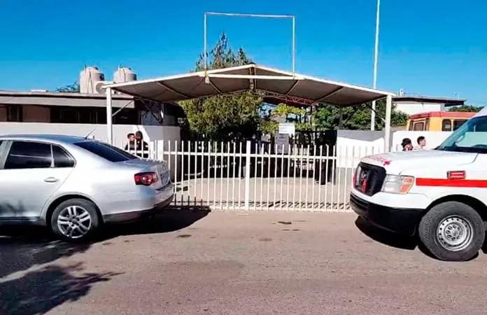 Balacera desata pánico en secundaria en BC