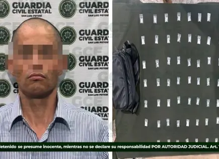 Capturan a distribuidor de droga en Jacarandas