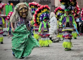 FOTO DEL DÍA: Con danzas y festejos celebran el Día de la Virgen del Carmen
