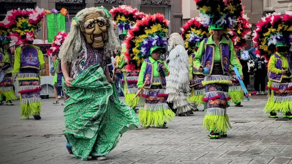 FOTO DEL DÍA: Con danzas y festejos celebran el Día de la Virgen del Carmen