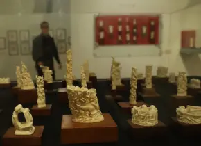 Roberto Ruiz expone esculturas en miniatura en Museo Estanquillo