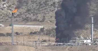 Ataques con drones afectan campos petrolíferos en Irak