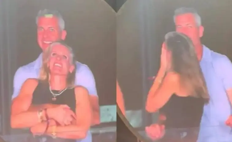 Video | Se viraliza infidelidad en show de Coldplay en Boston