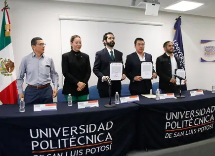 Firman UPSLP y Congreso convenio de colaboración