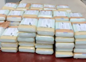 Fotos | A proceso, sujeto detenido con 80 kilos de clorhidrato de cocaína