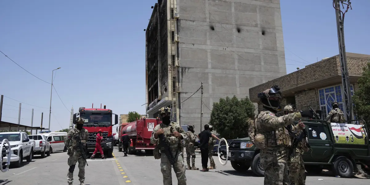 Incendio en centro comercial de Irak deja más de 60 víctimas