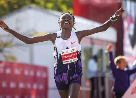 Ruth Chepngetich, castigada por dopaje