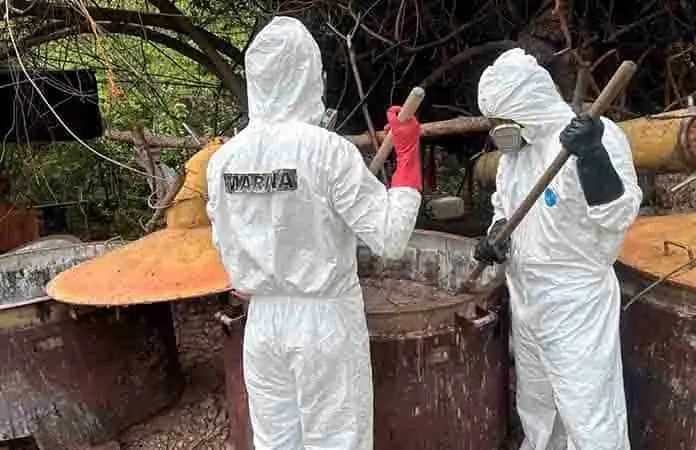 Semar da golpe al narco
