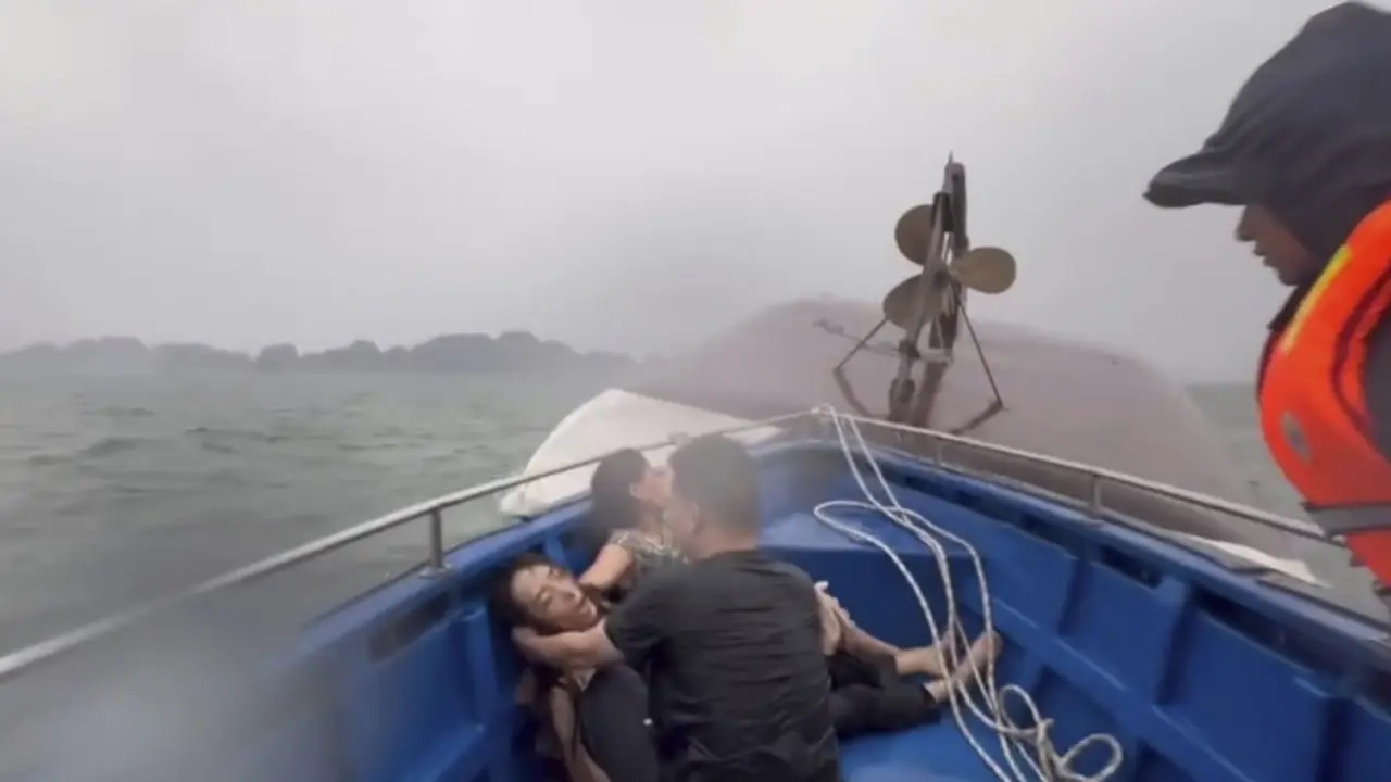 Naufragio en Vietnam: 34 personas mueren en tormenta eléctrica