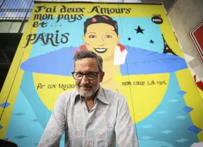 Nuevo mural de Josephine Baker revive su legado en París