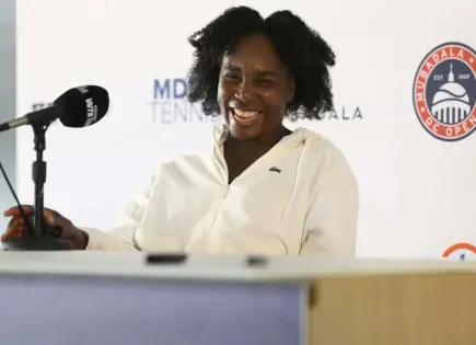 Venus Williams regresa al tenis y desea jugar con Serena en Abierto de Washington