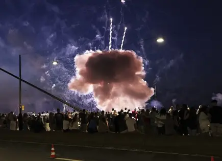 De terror: Explotaron los fuegos artificiales