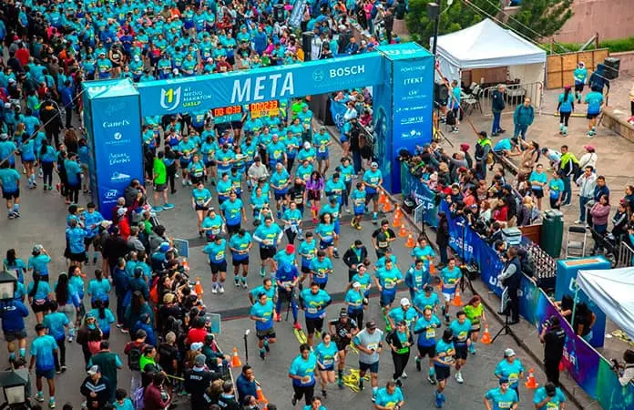 UASLP alista histórico Medio Maratón 2025