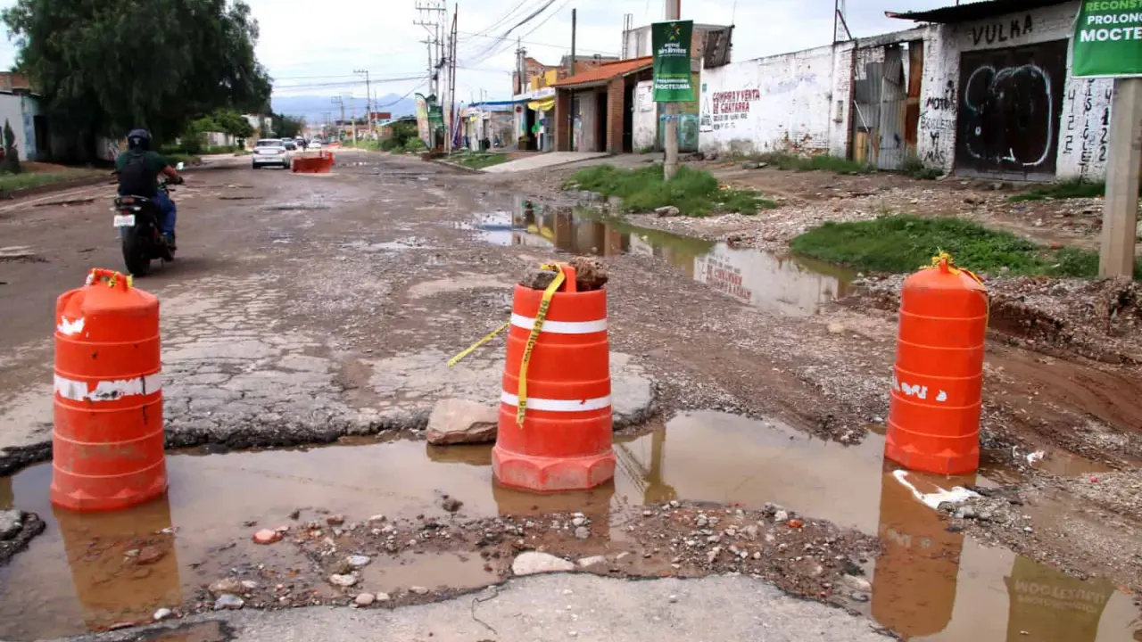Mega-bache en Tercera Grande de SLP