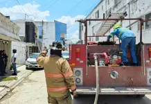 Corte circuito provoca incendio en fraccionamiento FOVISSSTE de Ciudad Valles