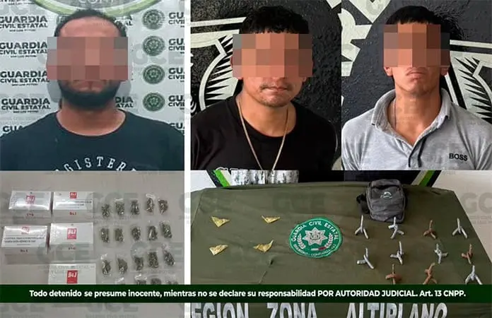 Con droga y cigarros “piratas”, detienen a sujetos