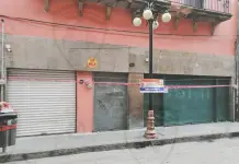 Cae pieza de cantera de finca en Venustiano Carranza