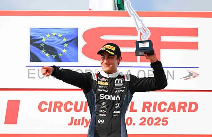 Joss Garfias hila 3er. triunfo en Paul Ricard